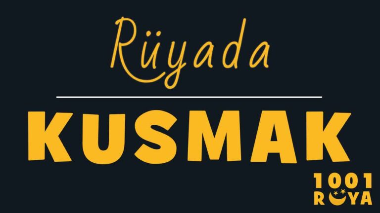 Rüyada Kan Kusmak, Rüyada Kusmak - 1001Ruya