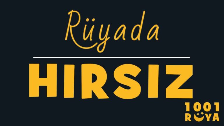 Rüyada Hırsız Görmek, Eve Hırsız Girmesi, Hırsız Yakalamak - 1001Ruya