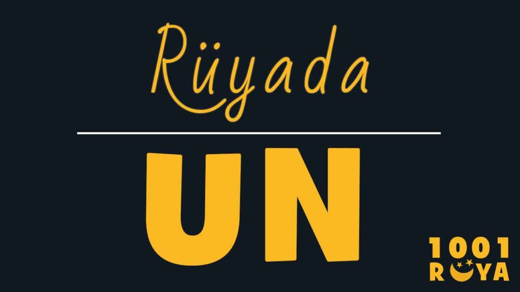 Rüyada Un Görmek, Un Almak, Un Çuvalı - 1001Ruya